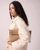 Pochette Angele Taupe