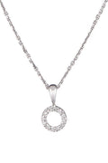 Pendentif "Simplicité"  Diamant :0,05Ct/12
