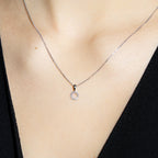 Pendentif "Simplicité"  Diamant :0,05Ct/12