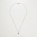 "Sapphire Daisy" Pendant - White Gold