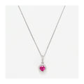 Pendentif "Rond De Rubis" Diamants: 0,04Ct/14 Rubis: 0,37Ct/1
