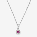 Colgante “Rubí Precioso” Diamantes: 0,03 ct/11 y Rubí: 0,16 ct/1