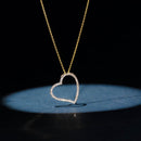 Pendentif "Coeur Oriental " Or Jaune D0,15Ct/47 - Or Jaune 375/1000