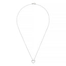 Pendentif "Joli Coeur Pm"  Or Blanc Diamant :0,07Ct/24 - Or Blanc