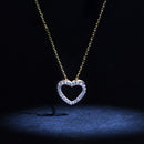 Pendentif "Joli Coeur Pm" Or Jaune D0,07Ct/24 - Or Jaune 375/1000