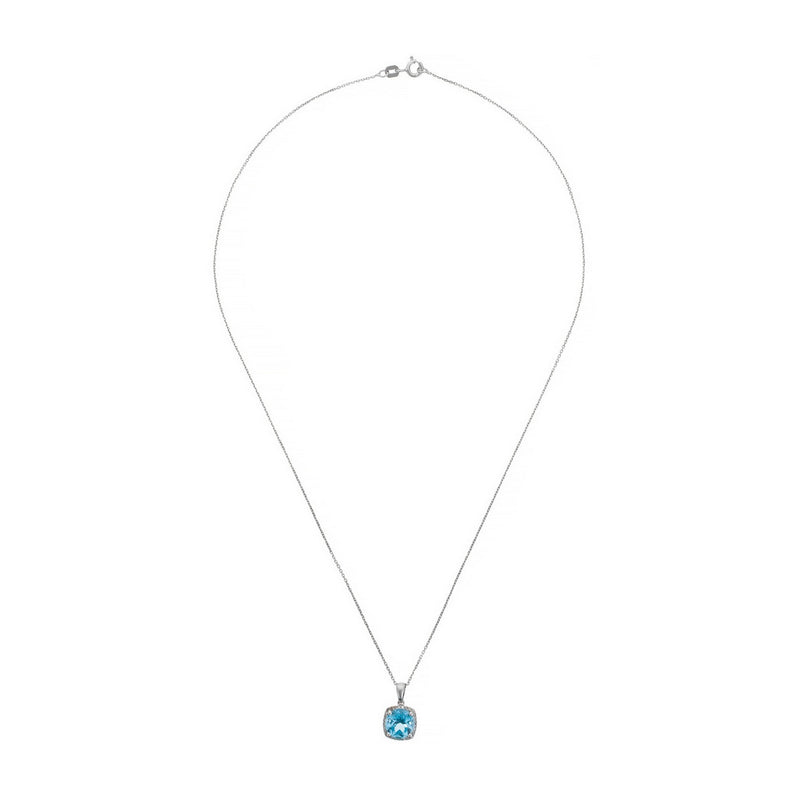 Pendentif "Delicate Topaze" Diamant 0,08/28 ; Topaze