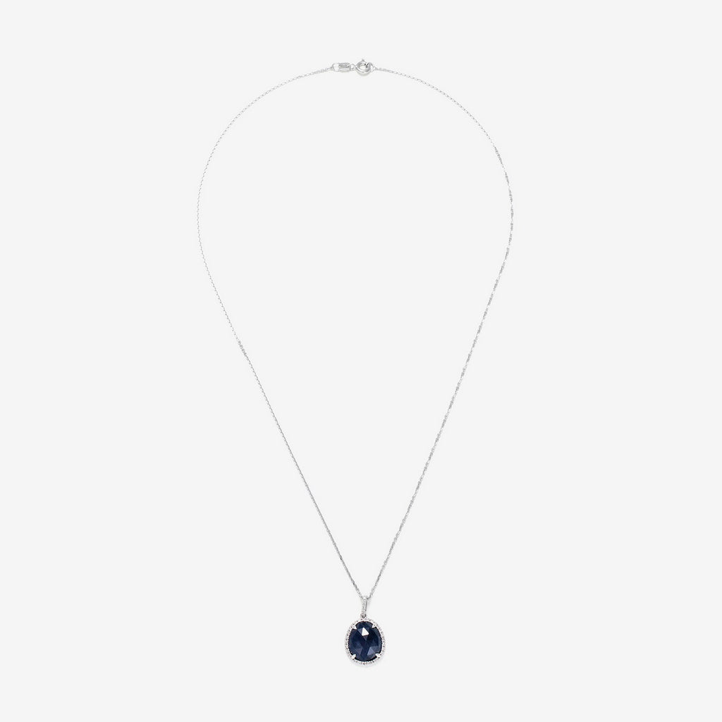 "Bermuda News" Pendant - 375/1000 White Gold