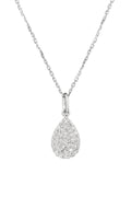 Pendentif "Goutte De Pluie" Diamants 0,11Ct/37