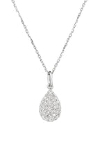 Pendentif "Goutte De Pluie" Diamants 0,11Ct/37