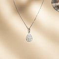Colgante "Goutte De Pluie" Diamantes 0,11Ct/37