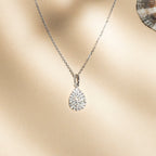 Colgante "Goutte De Pluie" Diamantes 0,11Ct/37