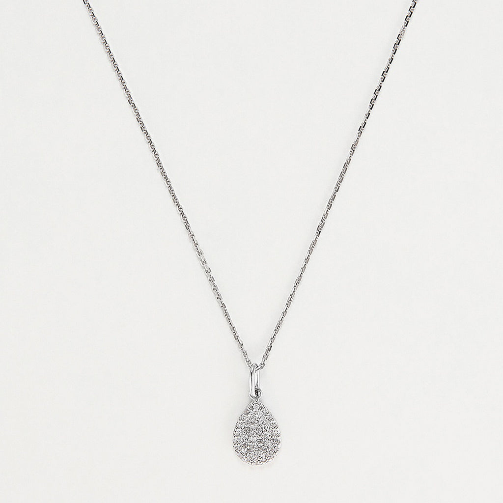 Colgante "Goutte De Pluie" Diamantes 0,11Ct/37