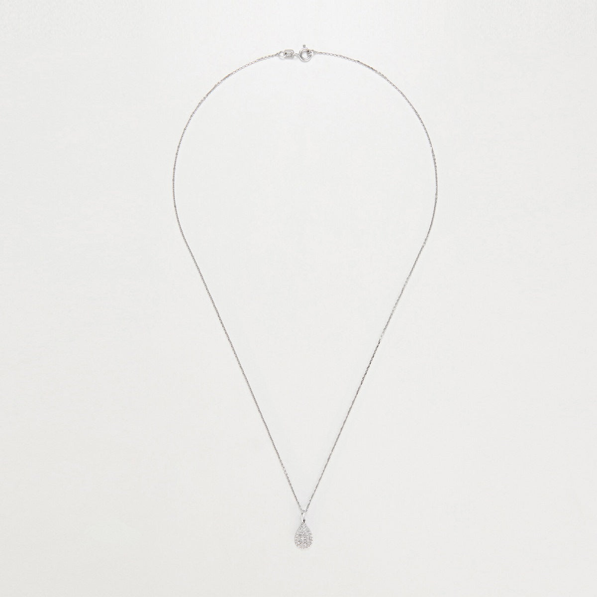 Colgante "Goutte De Pluie" Diamantes 0,11Ct/37