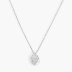 "Sumptuous Drop" Pendant D: 0.06Ct/19 - 375/1000 White Gold