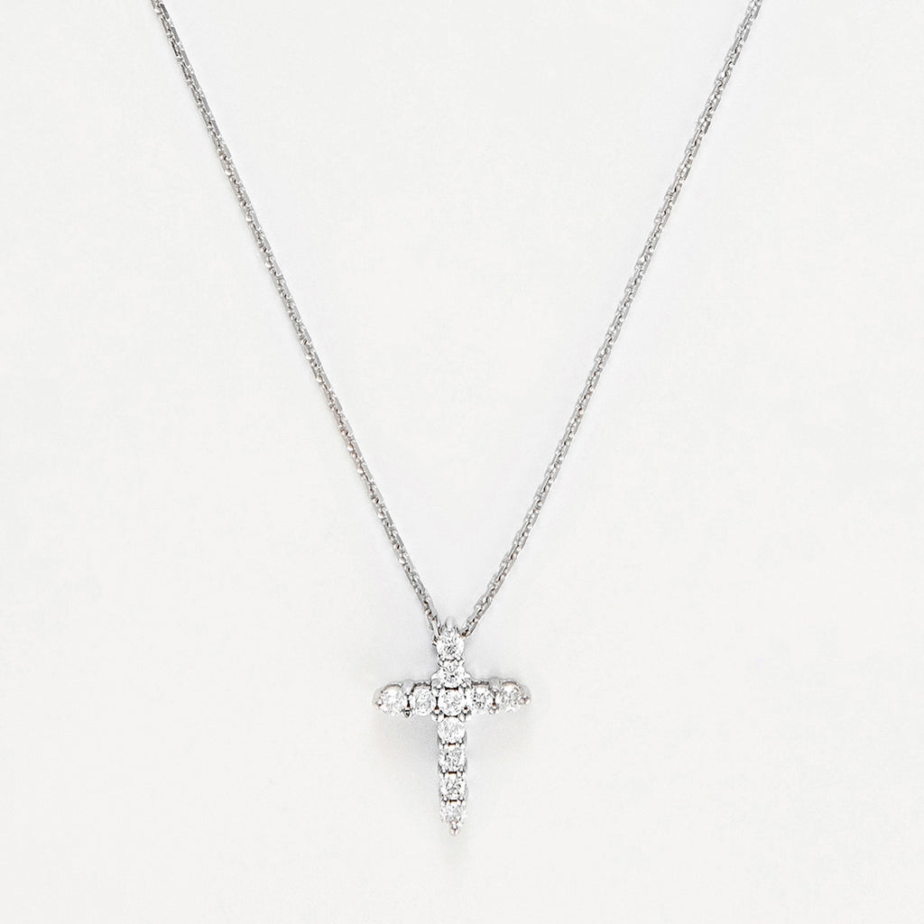 Colgante de Diamantes “Cruz Sagrada” 0.17Ct/11
