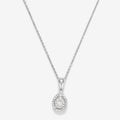 Pendentif "Goutte Merveilleuse" Diamants 0,16/32 - Or Blanc