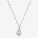 Pendentif "Goutte Merveilleuse" Diamants 0,16/32 - Or Blanc