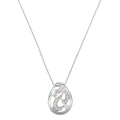 Pendentif "Arabesque Drop" Diamants 0,09Ct/27
