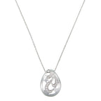 Pendentif "Arabesque Drop" Diamants 0,09Ct/27