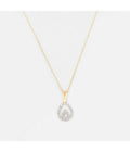 "Shiloh" Pendant - D0.12/33 - Yellow Gold