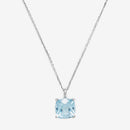 Pendentif "Topaze Unique" - Or Blanc