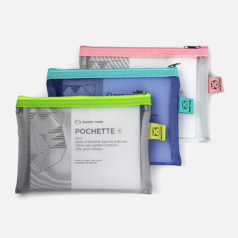 Pochette Mesh S - Bubblegum