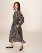 Robe Longue Poder - Marine