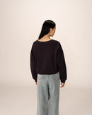 Sudadera corta extragrande azul marino Podium