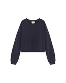 Sudadera corta extragrande azul marino Podium