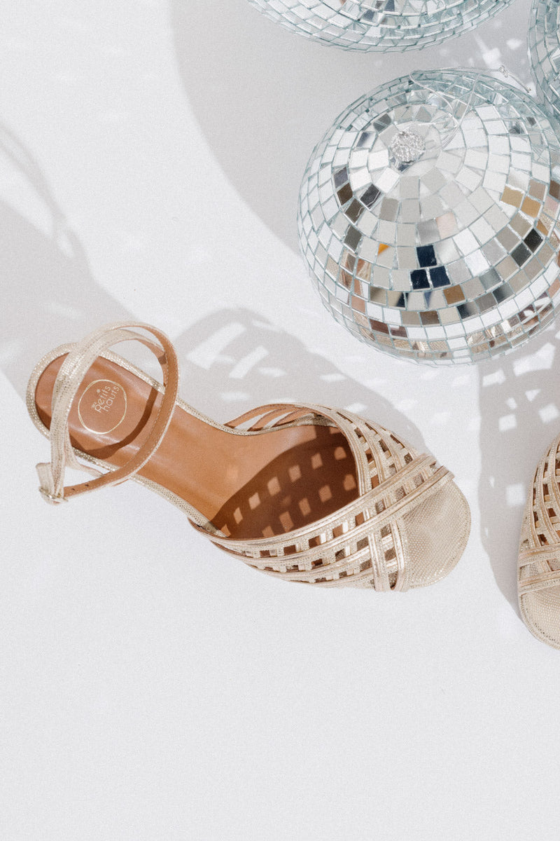 Poemy Shoes - Gold