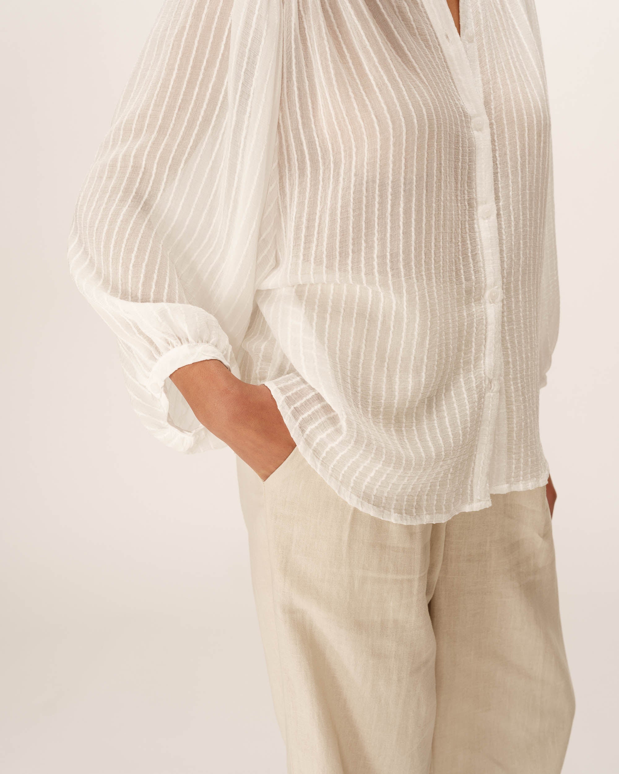 Blouse Poesie - Ecru