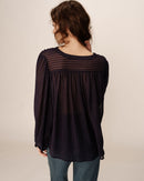 Blouse Poesie - Marine