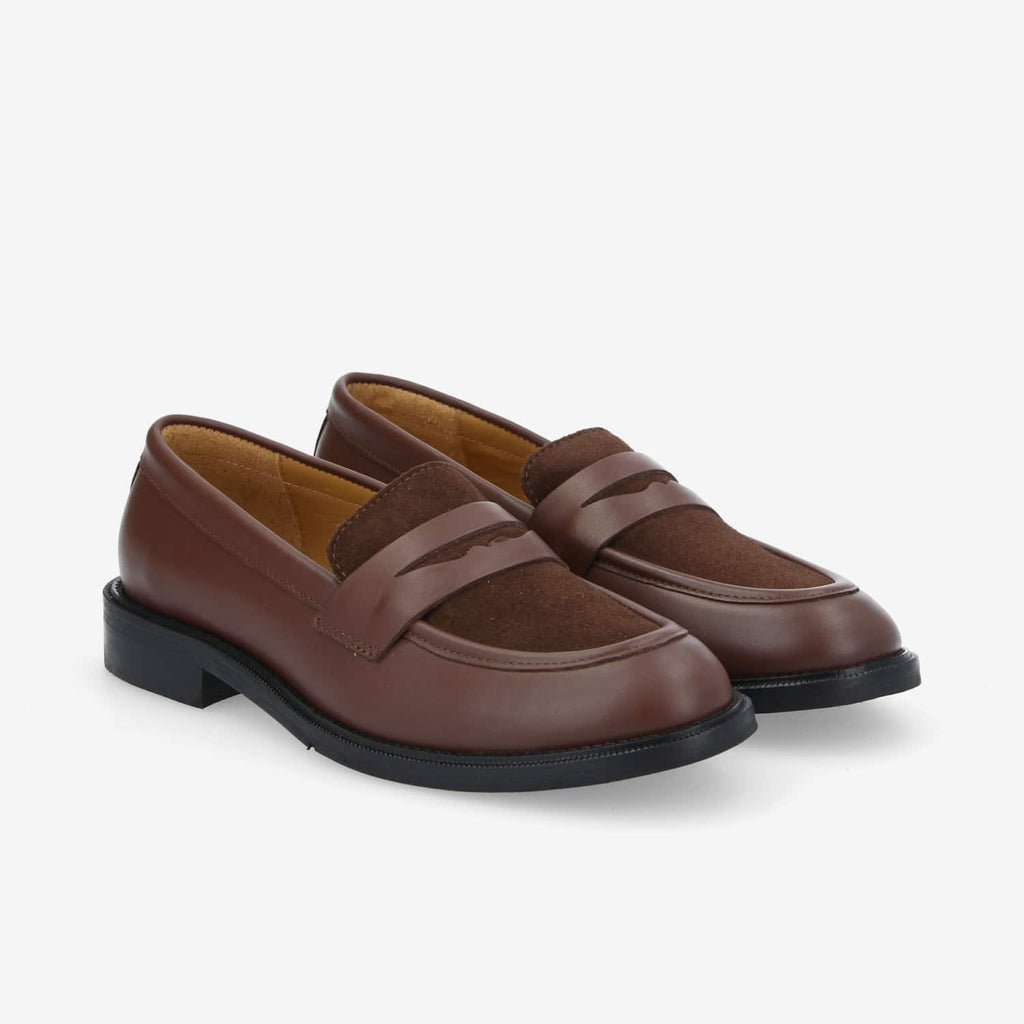 Calia Moc W - Baby Calf/Suede - Chocolat/Chocolat