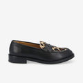 Calia Moc W - B.Calf/P.Animal - Black/Brown