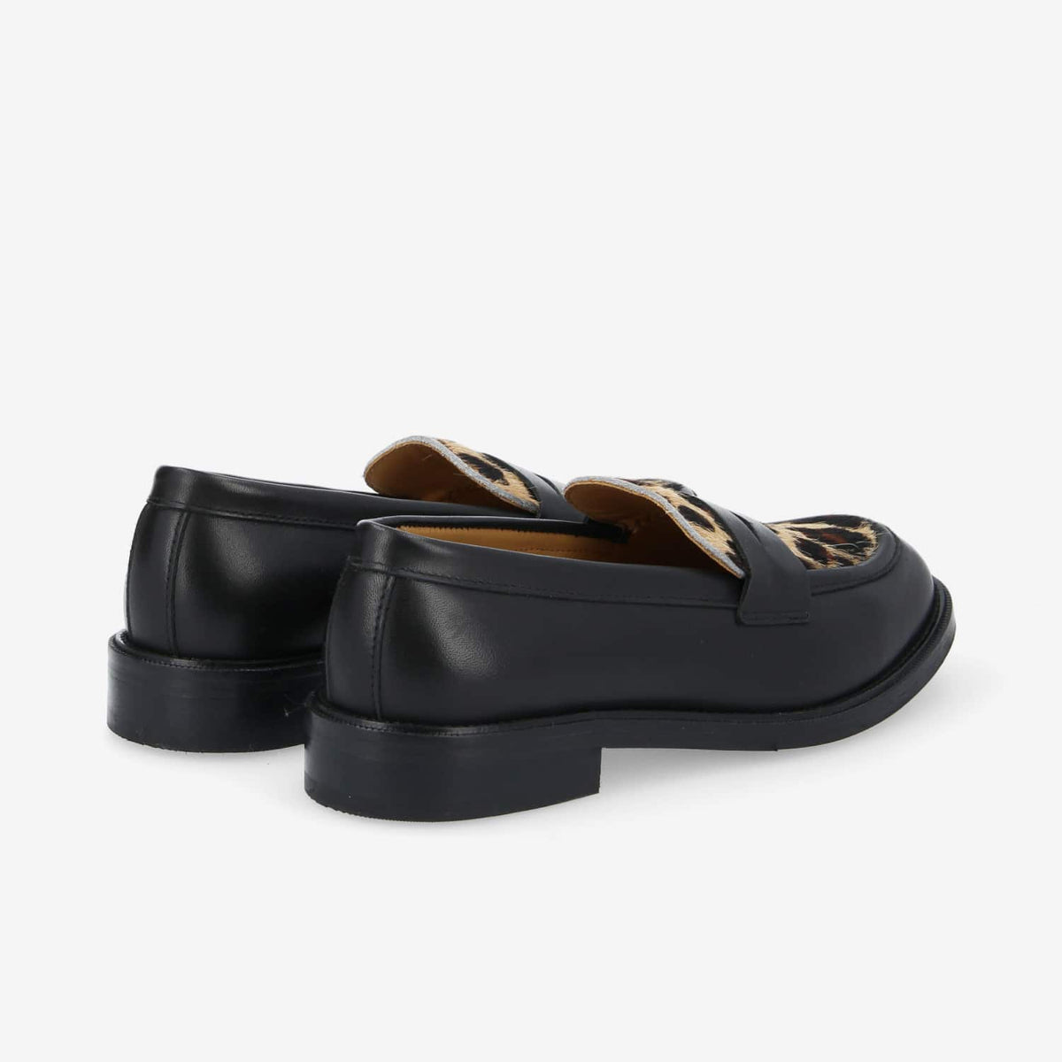 Calia Moc W - B.Calf/P.Animal - Black/Brown