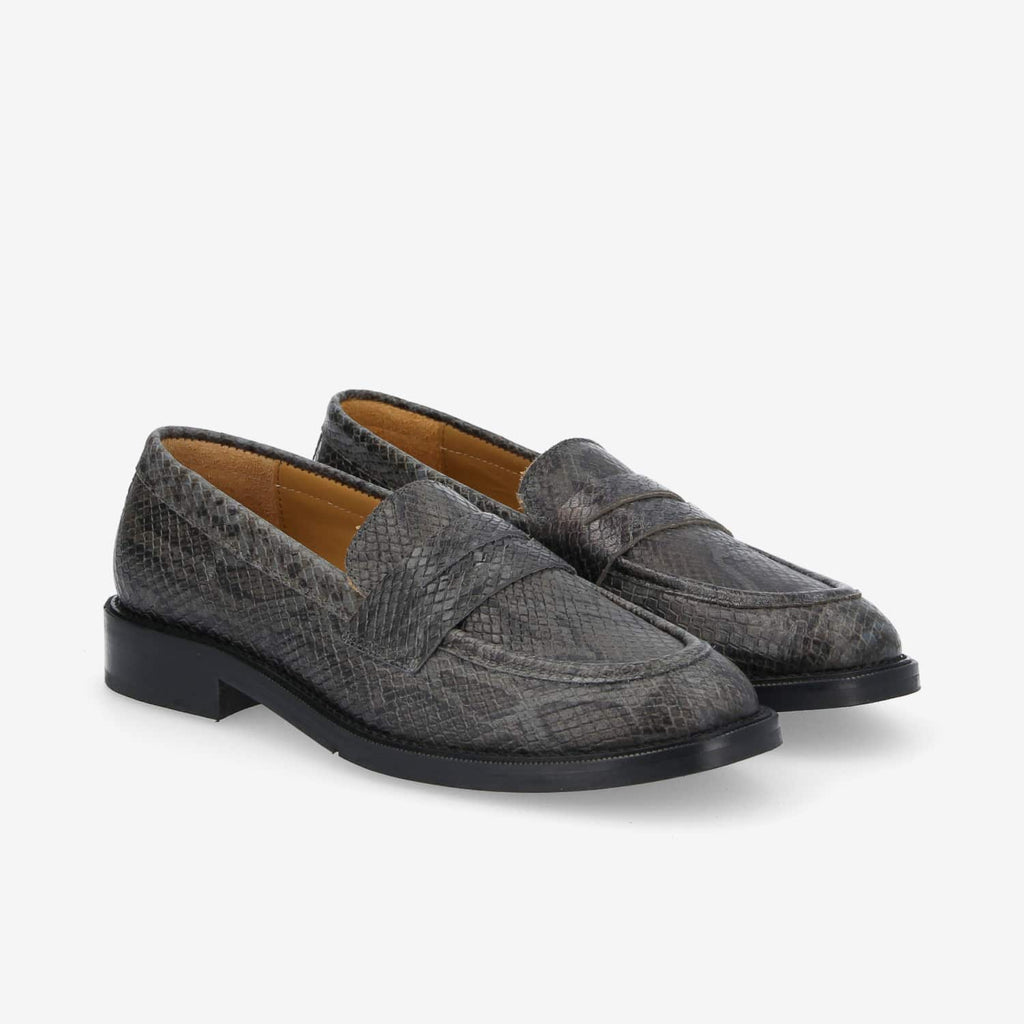 Calia Moc W - Print Python - Kaki-Grey