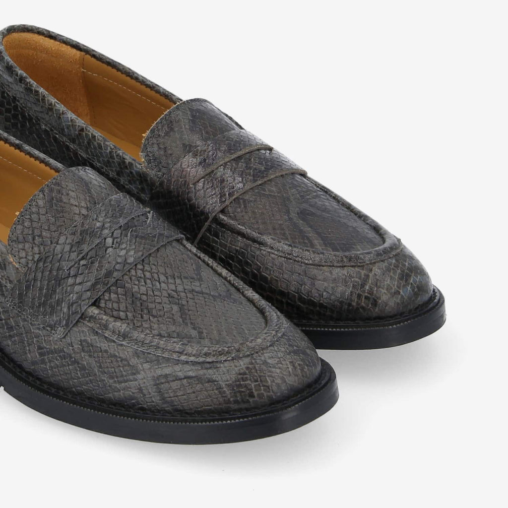 Calia Moc W - Print Python - Kaki-Grey