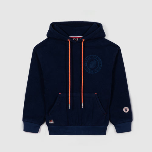 Sweat Polaire Capuche - Marine - Mixte