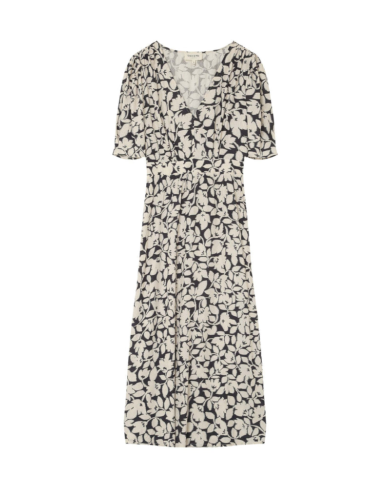 Poldie Long Dress - Black