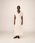 Pollen Long Dress - Beige