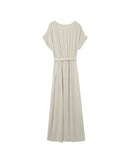 Vestido largo polen - Beige