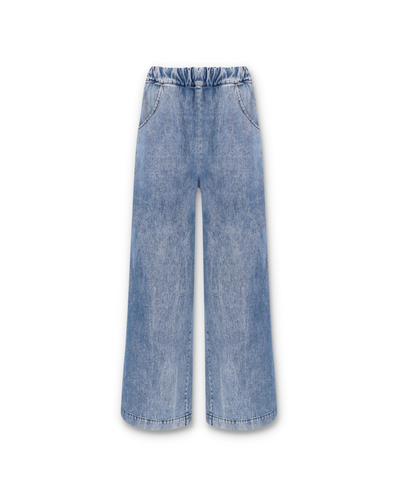 Pantalon Polly Bleu Délavé Moyen Capsule