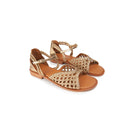 Couleur Pourpre - Sandales Polynesie - Or