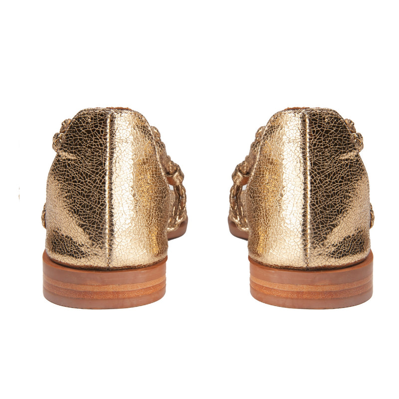 Couleur Pourpre - Sandales Polynesie - Or