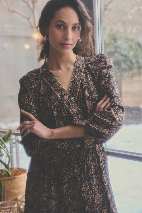 Pomponette Dress - Print