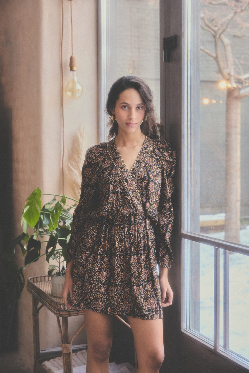 Pomponette Dress - Print