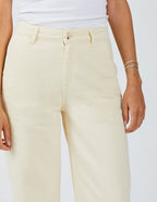 Wide Leg Trousers Pom Color - Milkshake - Women