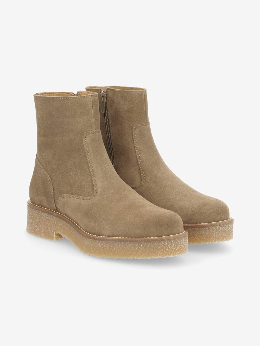 Dora Boots W - Suede - Tabacco