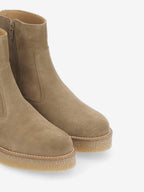 Dora Boots W - Suede - Tabacco
