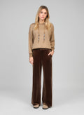 Pantalon Pontylane Noisette
